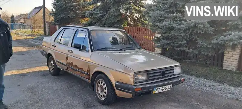 Седан Volkswagen Jetta 1987 null_content л. Ручна / Механіка обл. Івано-Франківська, Калуш - Фото 1/9