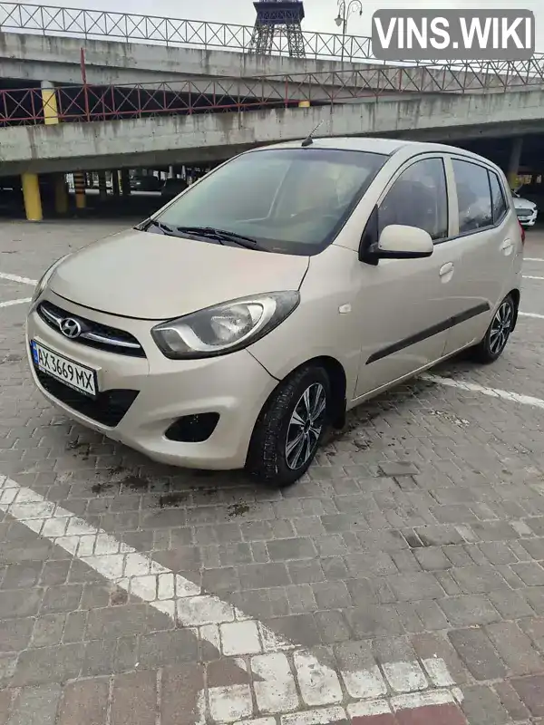 Хетчбек Hyundai i10 2013 1.09 л. Ручна / Механіка обл. Харківська, Харків - Фото 1/8