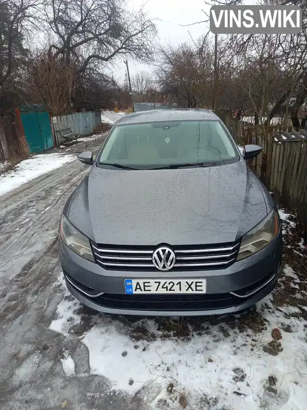 Седан Volkswagen Passat 2012 2.48 л. Автомат обл. Полтавська, Полтава - Фото 1/11