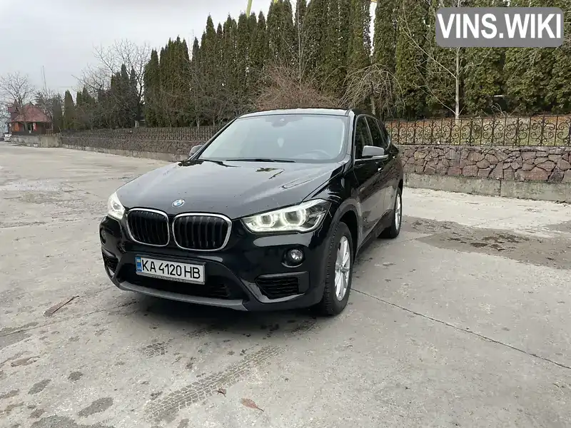 Позашляховик / Кросовер BMW X1 2018 2 л. Автомат обл. Київська, Київ - Фото 1/16