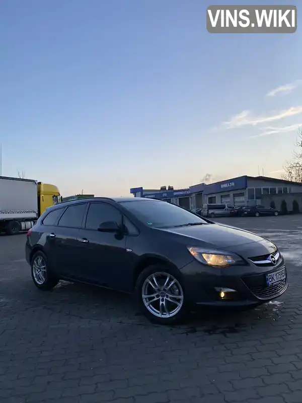 Універсал Opel Astra 2013 1.7 л. Ручна / Механіка обл. Рівненська, Сарни - Фото 1/21