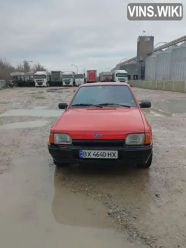 Седан Ford Orion 1987 1.6 л. обл. Хмельницька, Кам'янець-Подільський - Фото 1/14