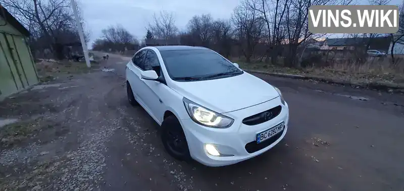 Седан Hyundai Accent 2012 1.4 л. Ручна / Механіка обл. Львівська, Стебник - Фото 1/21