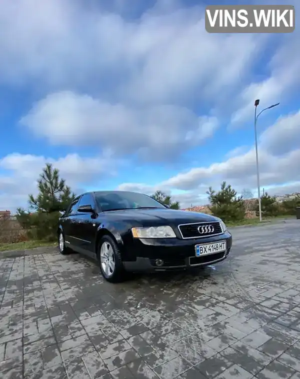 Седан Audi A4 2002 1.8 л. Ручна / Механіка обл. Хмельницька, Хмельницький - Фото 1/21