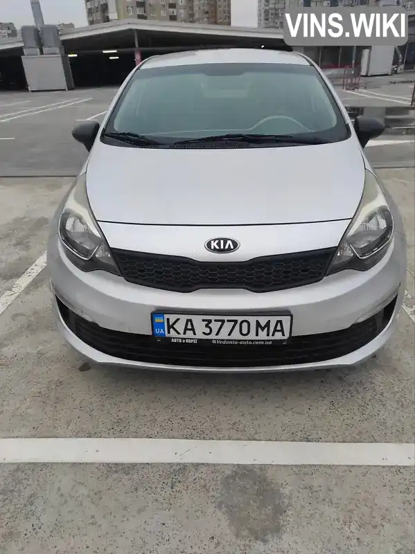 KNADL412BGS046922 Kia Rio 2016 Седан 1.4 л. Фото 2