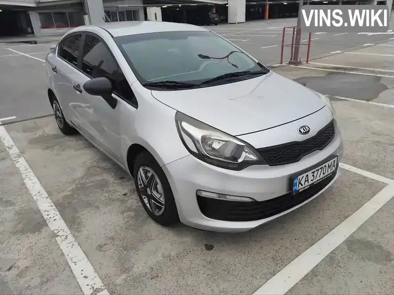 KNADL412BGS046922 Kia Rio 2016 Седан 1.4 л. Фото 9