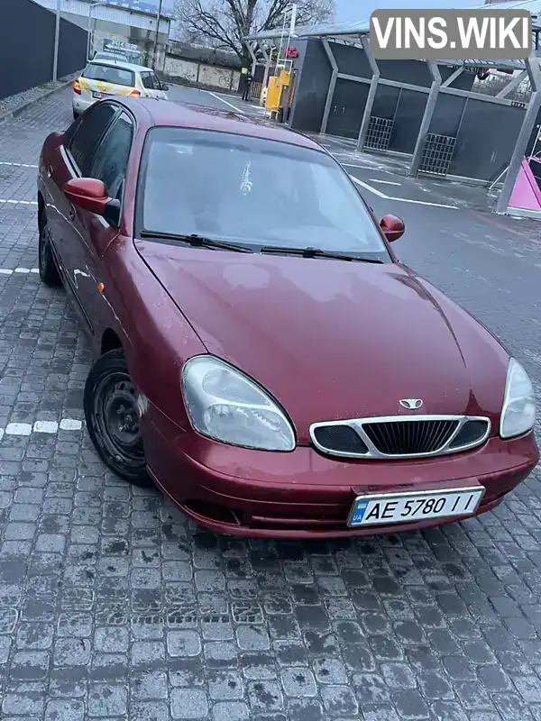 Седан Daewoo Nubira 2003 2 л. Ручна / Механіка обл. Дніпропетровська, Дніпро (Дніпропетровськ) - Фото 1/14