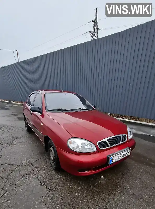 Y6DTF69YD7W337707 Daewoo Lanos 2007 Седан 1.6 л. Фото 1