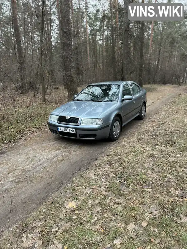 Ліфтбек Skoda Octavia 2003 1.6 л. обл. Київська, Обухів - Фото 1/10