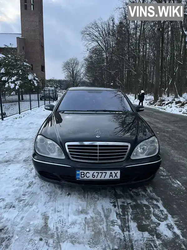 Седан Mercedes-Benz S-Class 2002 4.97 л. Автомат обл. Львівська, Львів - Фото 1/21