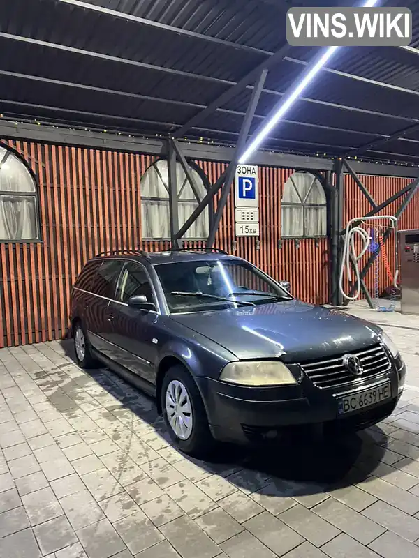 Універсал Volkswagen Passat 2002 1.9 л. Ручна / Механіка обл. Львівська, Самбір - Фото 1/19