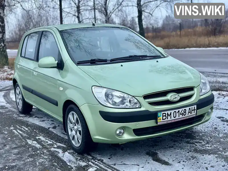 Хетчбек Hyundai Getz 2006 1.4 л. Ручна / Механіка обл. Сумська, Суми - Фото 1/21