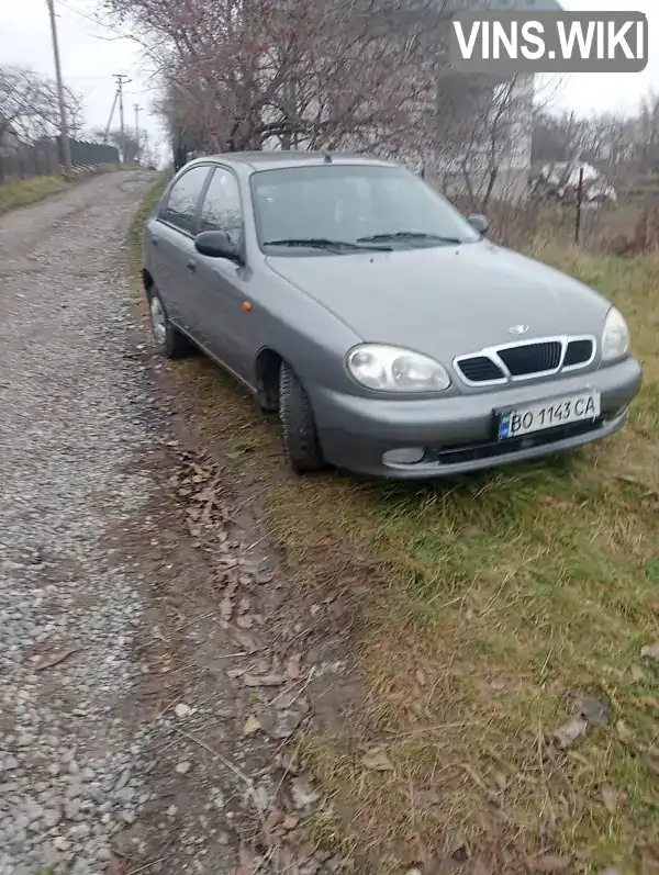 Хэтчбек Daewoo Lanos 2008 1.5 л. Ручная / Механика обл. Тернопольская, Тернополь - Фото 1/11