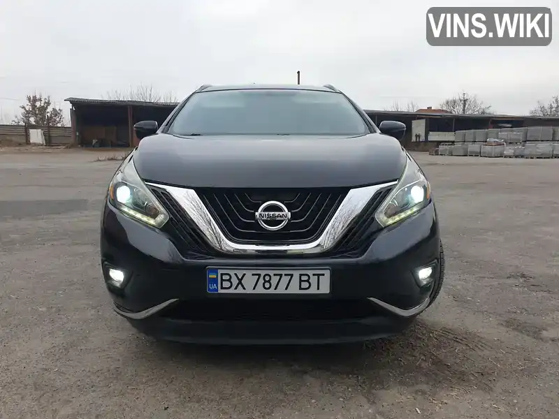 Позашляховик / Кросовер Nissan Murano 2015 3.5 л. Варіатор обл. Хмельницька, Хмельницький - Фото 1/19