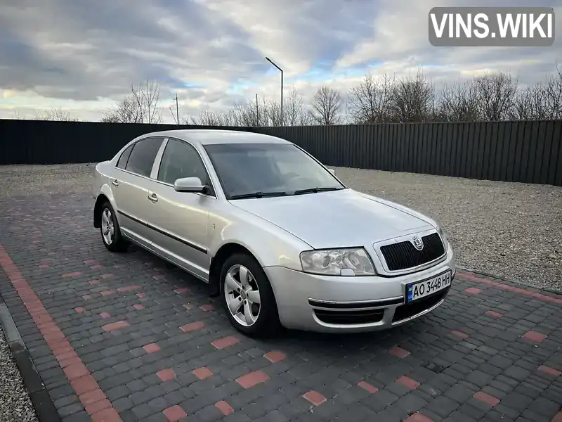 Ліфтбек Skoda Superb 2002 1.9 л. Ручна / Механіка обл. Закарпатська, Виноградів - Фото 1/10