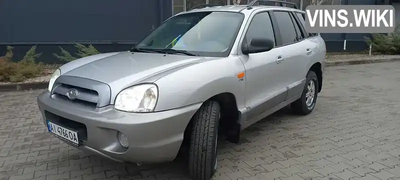 Позашляховик / Кросовер Hyundai Santa FE 2005 2.4 л. Ручна / Механіка обл. Київська, Біла Церква - Фото 1/15