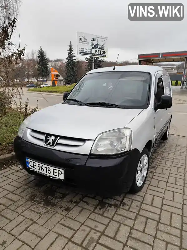 Минивэн Peugeot Partner 2005 1.87 л. Ручная / Механика обл. Черновицкая, Черновцы - Фото 1/13