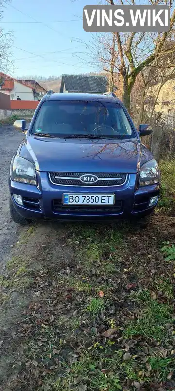 Позашляховик / Кросовер Kia Sportage 2008 1.98 л. Ручна / Механіка обл. Тернопільська, Кременець - Фото 1/10