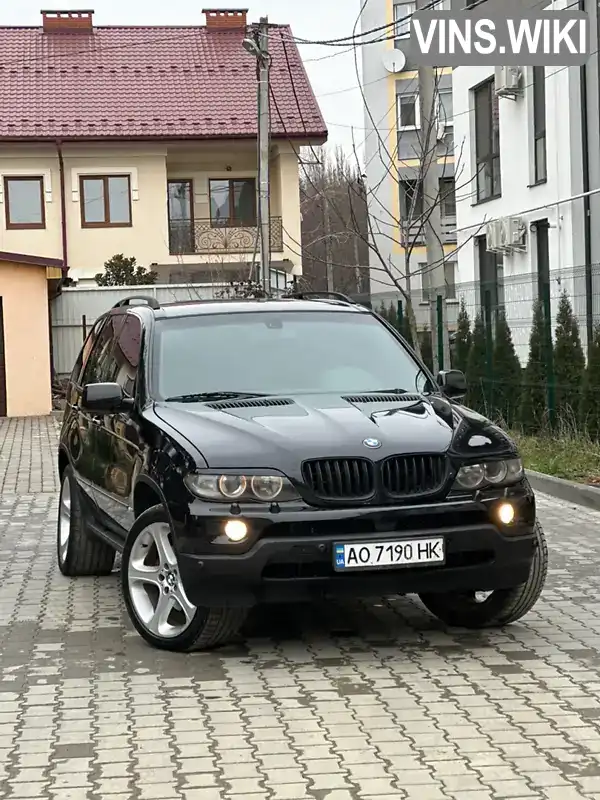 Позашляховик / Кросовер BMW X5 2001 3 л. Автомат обл. Закарпатська, Ужгород - Фото 1/21