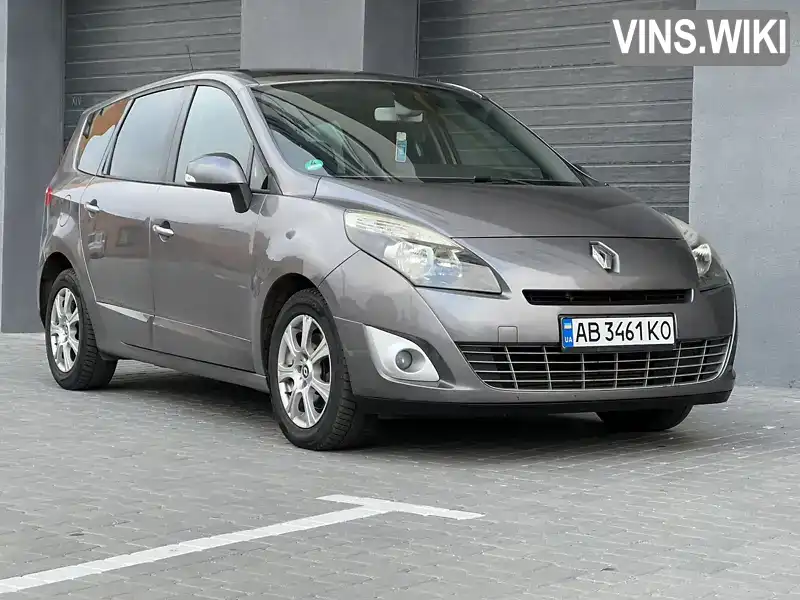 Мінівен Renault Grand Scenic 2009 1.9 л. Ручна / Механіка обл. Вінницька, Вінниця - Фото 1/21