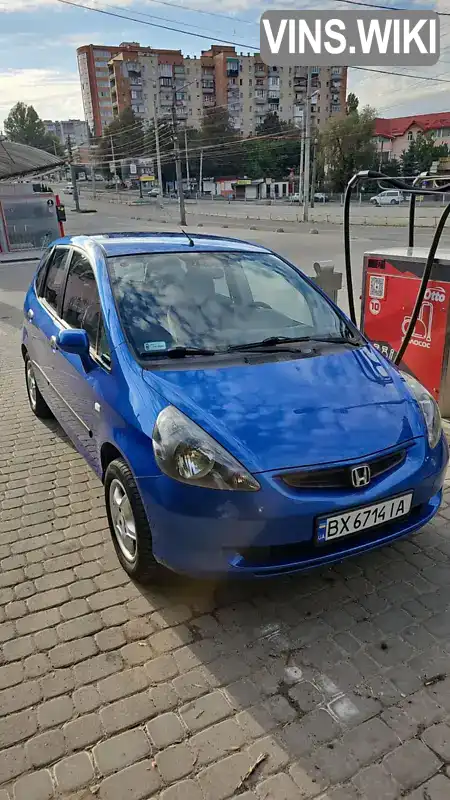 Хетчбек Honda Jazz 2004 1.34 л. Ручна / Механіка обл. Хмельницька, Хмельницький - Фото 1/15