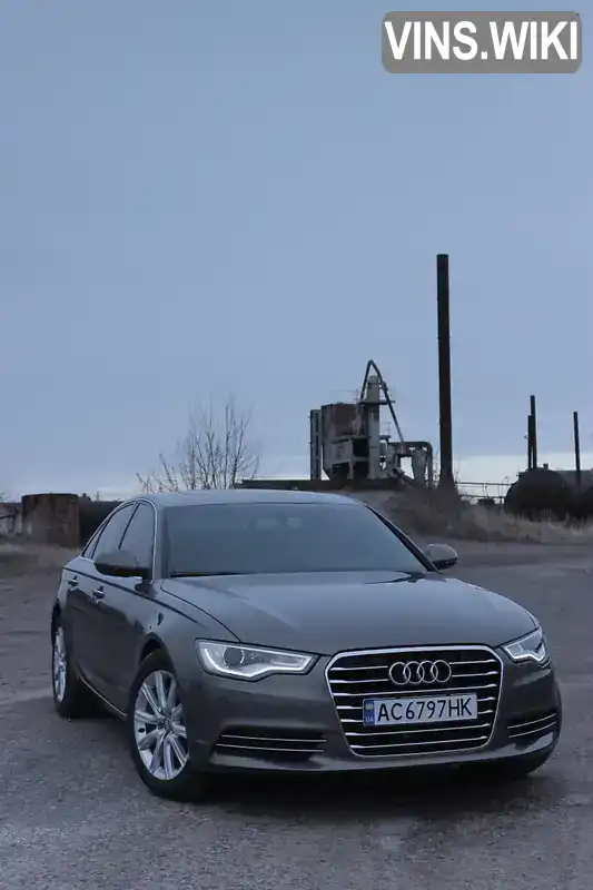 Седан Audi A6 2013 1.98 л. Автомат обл. Волинська, Камінь-Каширський - Фото 1/21