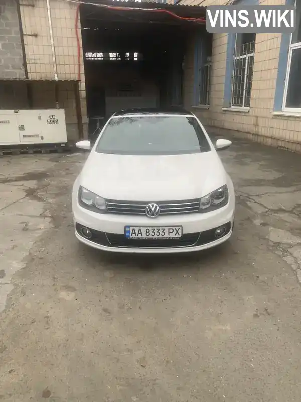 WVWFW7AH1CV010209 Volkswagen Eos 2011 Кабриолет 1.98 л. Фото 2