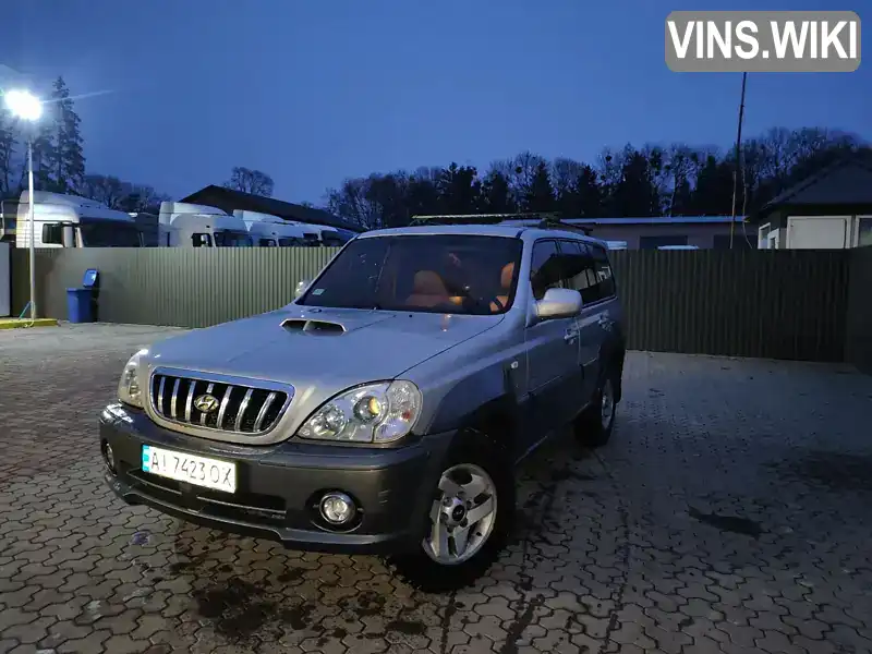 Внедорожник / Кроссовер Hyundai Terracan 2004 2.9 л. Ручная / Механика обл. Черкасская, Жашков - Фото 1/9