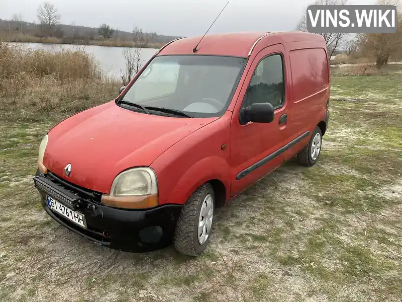 Фургон Renault Kangoo 2000 1.9 л. Ручная / Механика обл. Харьковская, Красноград - Фото 1/7