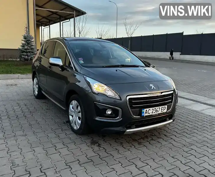 Позашляховик / Кросовер Peugeot 3008 2014 1.56 л. Ручна / Механіка обл. Волинська, Луцьк - Фото 1/21