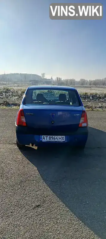 Седан Dacia Logan 2006 1.39 л. Ручна / Механіка обл. Івано-Франківська, Івано-Франківськ - Фото 1/21