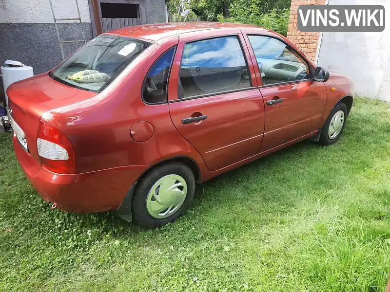 Седан ВАЗ / Lada 1118 Калина 2006 1.6 л. Ручна / Механіка обл. Львівська, location.city.dubliany - Фото 1/18