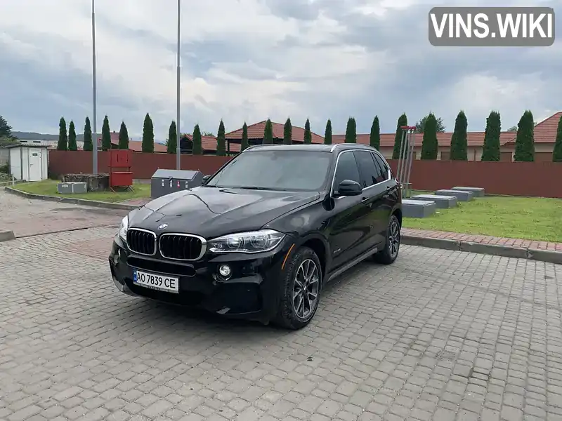 Позашляховик / Кросовер BMW X5 2017 2.98 л. обл. Закарпатська, location.city.solotvyno - Фото 1/14