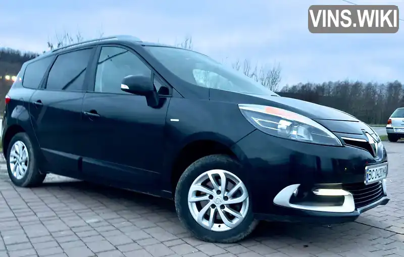 Мінівен Renault Grand Scenic 2014 1.5 л. Ручна / Механіка обл. Львівська, Трускавець - Фото 1/21