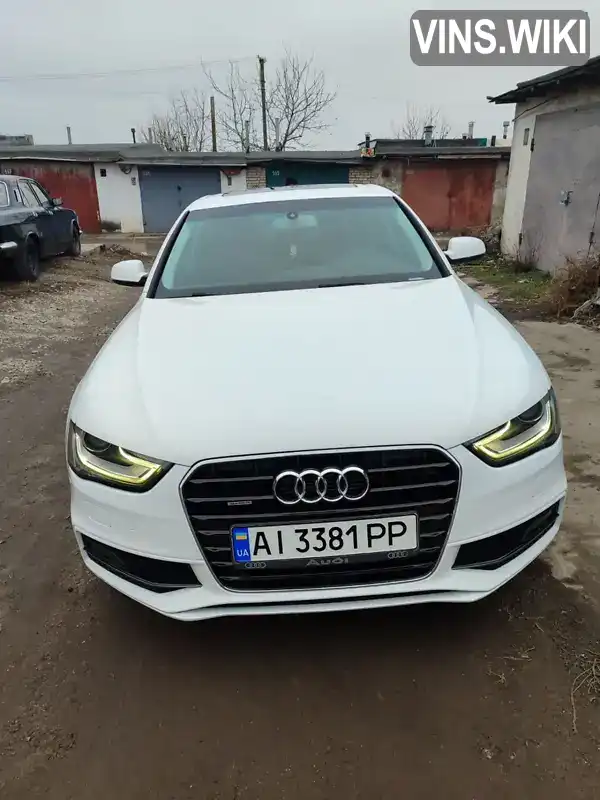 Седан Audi A4 2013 1.98 л. Автомат обл. Київська, Біла Церква - Фото 1/15