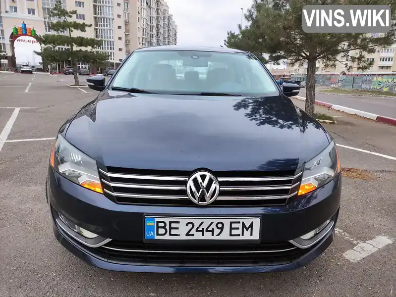 Седан Volkswagen Passat 2012 2.5 л. Автомат обл. Миколаївська, Миколаїв - Фото 1/19