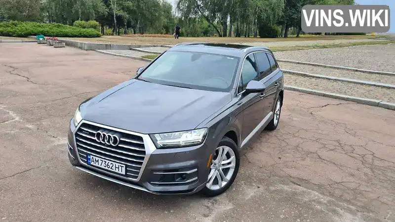 Позашляховик / Кросовер Audi Q7 2018 1.98 л. Типтронік обл. Житомирська, Житомир - Фото 1/17