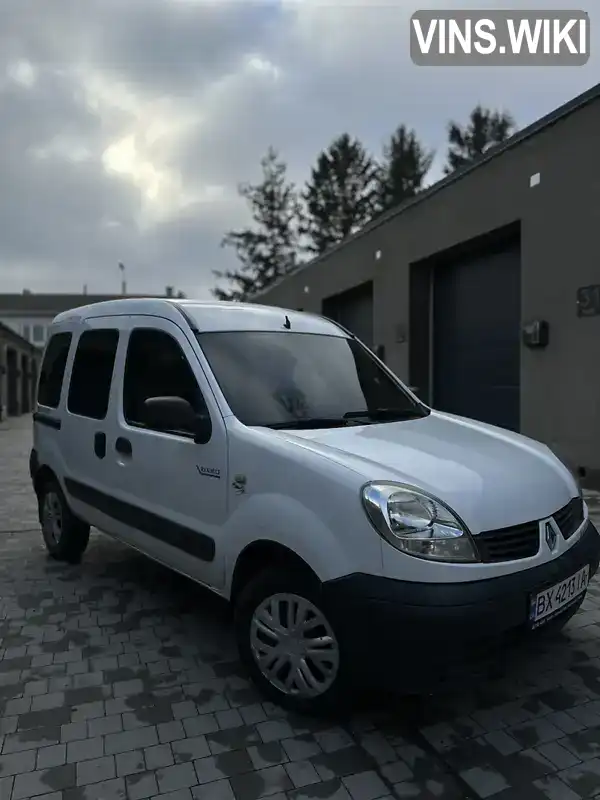 Мінівен Renault Kangoo 2007 1.46 л. Ручна / Механіка обл. Хмельницька, Кам'янець-Подільський - Фото 1/14