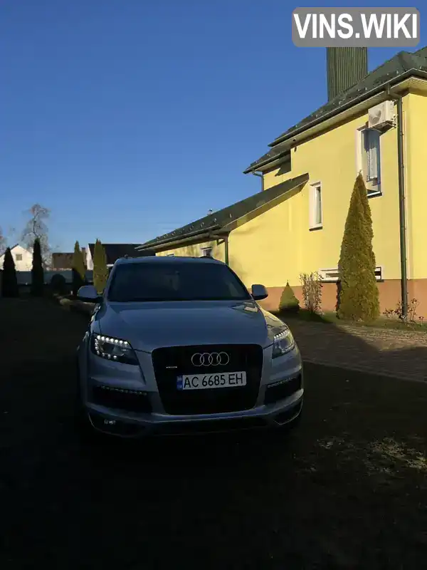 Позашляховик / Кросовер Audi Q7 2012 3 л. Автомат обл. Волинська, Любомль - Фото 1/18