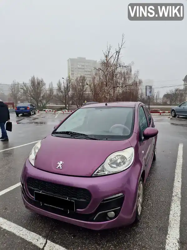 Хетчбек Peugeot 107 2012 1 л. Робот обл. Харківська, Харків - Фото 1/21