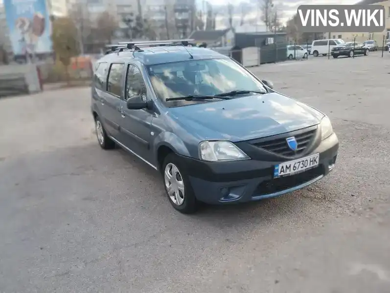 Седан Dacia Logan 2007 1.5 л. Ручна / Механіка обл. Житомирська, Житомир - Фото 1/9