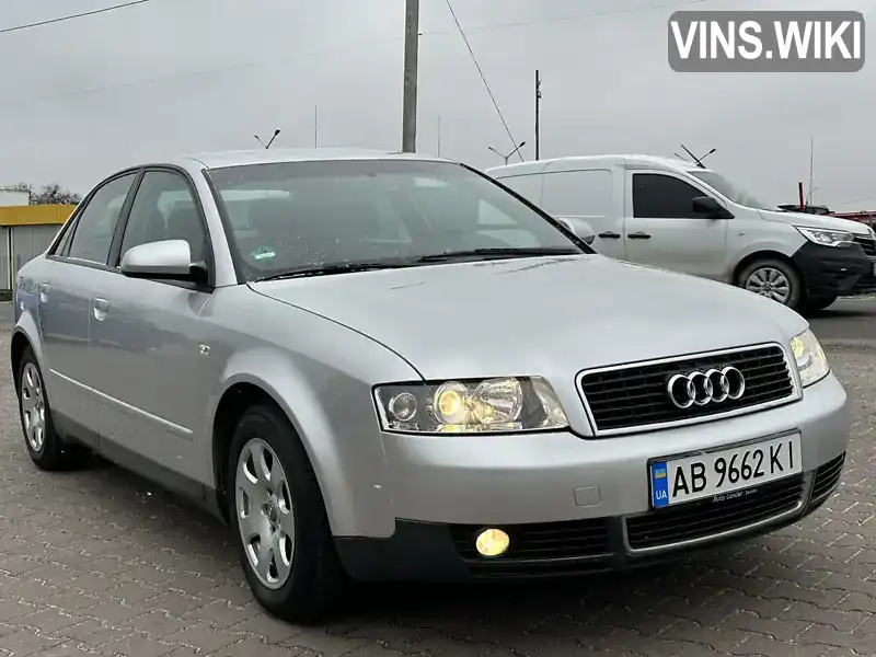 Седан Audi A4 2002 1.8 л. Ручна / Механіка обл. Вінницька, Вінниця - Фото 1/21