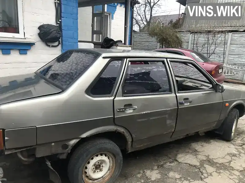 Седан ВАЗ / Lada 21099 2001 1.5 л. Ручна / Механіка обл. Київська, location.city.hlevakha - Фото 1/4