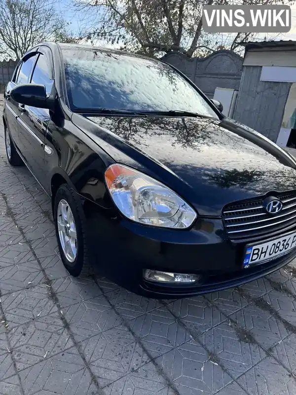 Седан Hyundai Accent 2008 1.49 л. Ручна / Механіка обл. Миколаївська, Миколаїв - Фото 1/21