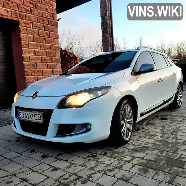 Універсал Renault Megane 2010 1.46 л. Автомат обл. Тернопільська, Ланівці - Фото 1/12