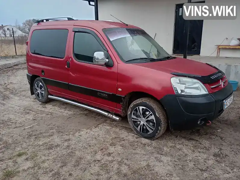 Мінівен Citroen Berlingo 2003 1.91 л. Ручна / Механіка обл. Волинська, Любомль - Фото 1/14