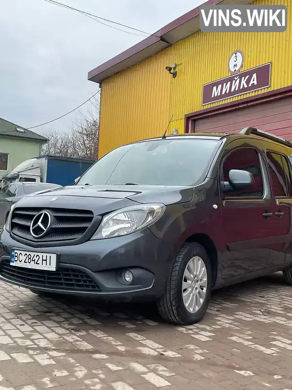 Мінівен Mercedes-Benz Citan 2012 1.46 л. Ручна / Механіка обл. Львівська, Борислав - Фото 1/21