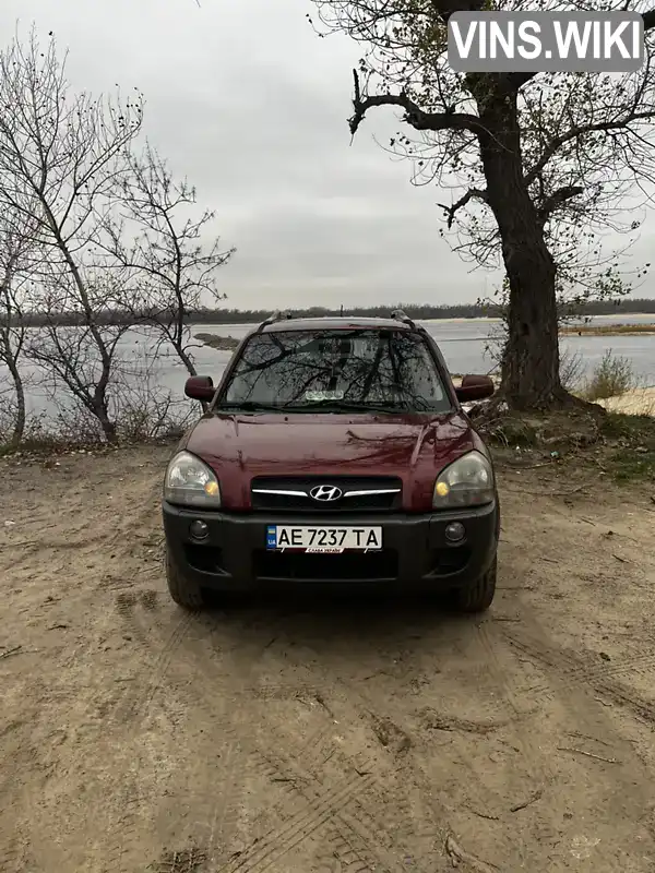 Внедорожник / Кроссовер Hyundai Tucson 2008 1.98 л. Автомат обл. Запорожская, Запорожье - Фото 1/8