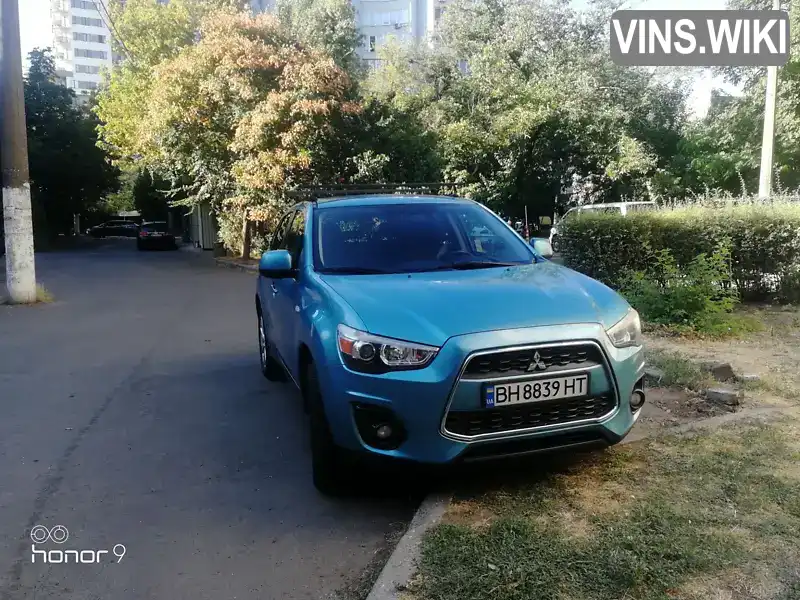 Позашляховик / Кросовер Mitsubishi ASX 2013 2 л. Автомат обл. Одеська, Одеса - Фото 1/14