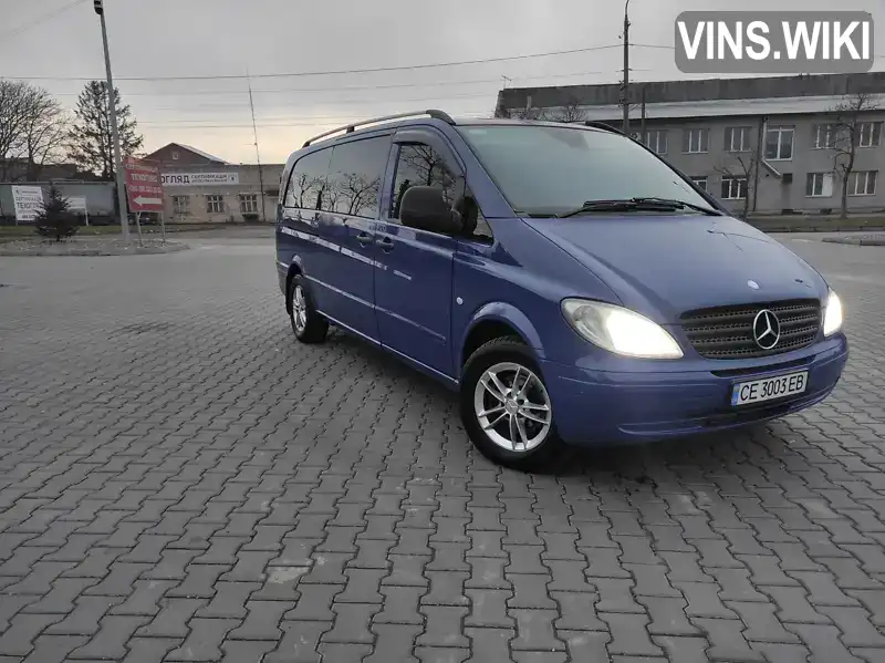 Мінівен Mercedes-Benz Vito 2008 2.15 л. Ручна / Механіка обл. Чернівецька, Чернівці - Фото 1/21